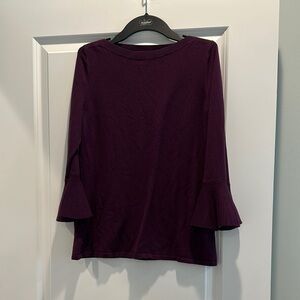 41 Hawthorn Purple Bell Sleeve Sweater